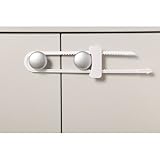 2 Dreambaby Sliding Locks for Cabinet Doors by Dreambaby