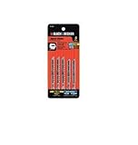 Jig Saw Blades 5pk Assorted by BLACK+DECKER