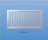 新協和 軒天換気グリル ステンレス網付 SKN-150×300