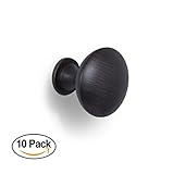 BirdRockホームノブOil Rubbed Bronze 10 Pieces 10358