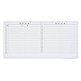 オフィスコム 法人様向け 予定表 ホワイトボード 幅1800×高さ900mm 壁掛け 月予定表 横書き OC-WBMH1890W2