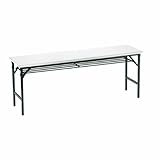 折り畳み机【ワイド脚タイプ・幅1200×奥行き600mm】 カラー:ホワイト