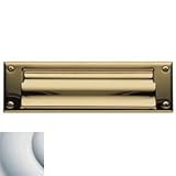 Baldwin 0015264 Letter Box Plate, Satin Chrome by Baldwin