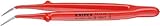KNIPEX 92 37 64 1000V Insulated Precision Tweezers [並行輸入品]