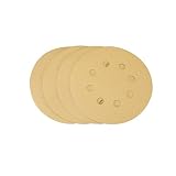 5 in. 220 Grit Hook and Loop Sanding Discs 4 Pc [並行輸入品]