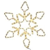 Vickerman 24-Inch, LED 130 Lights Pure White Diamond Snowflake by Vickerman
