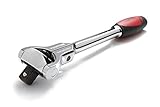 TEKTON 1492 1/2-Inch Drive by 12-Inch Quick-Release Swivel Head Ratchet, 72-Tooth Round Head [並行輸入品]