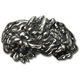 龍水神リング 10号 [和風シルバーアクセサリーLOVECRAFT（ラブクラフト)] メンズ ドラゴン 指輪 日本製