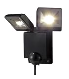 軽量・コンパクト LEDセンサライト 二灯タイプ LA-22LED(BL) OPTEX
