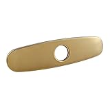 ステンレススチール10-inch浴室キッチン洗面化粧台排水溝シンク蛇口穴カバーデッキプレートEscutcheon Weirun_G-80066