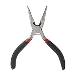 Ploarnovo ミニ ペンチ ラジオペンチ 手芸用品 細工 バネ付 アクセサリ製作 ステンレス製