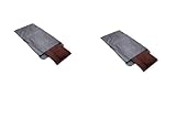 Richards Homewares Table Leaf Storage Bag with Handle-Grey (Set Of 2) by Richards Homewares