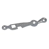 ベルト金具 八徳スパナ （ボタン取付け用スパナ） 8S 全長 165 mm スリーエッチ HHH H