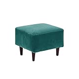 arne ミニソファー 1人掛け キッズソファ オットマン スツール 布張り chateau ot V-1027 ブルーグリーン