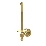 Allied Brass RD-24U-PB Retro Dot Collection Upright Tissue Holder, Polished Brass [並行輸入品]