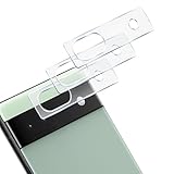 【3枚セット-国産旭硝子素材】 YWXTX 対応 Google Pixel 6A カメラ保護 フィルム 強化ガラス 対応 保護カバー 対応 Google Pixel 6A 指紋防止 硬度9H 耐衝撃 キズ防止 露出オーバー防止 高透過率 防滴 防塵 貼り付け簡単 YWXTW-JTGoogle Pixel 6A