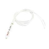 uxcell 温度センサ抵抗 PT100 断熱シールド 温度制御 シールド絶縁 シルバートーン