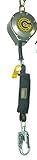 Guardian Fall Protection 10922 25-Foot Heavy Duty SRL with Heavy Duty Shock Pack and Removable Prote