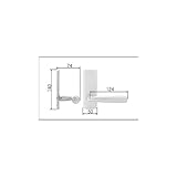 LIXIL メンテナンス部品 リビング建材用部品 ドア ハンドル ウッドグリップCタイプ把手空錠 TOSTEM トステム サテンゴールドK[MZTKWCS05] *製品色・形状等仕様変更になる場合があ