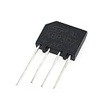 Poilee 50個 ブリッジ整流器 KBP307 3A 700V ブリッジダイオード 整流器 電子工作 部品 セット