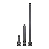 Capri Tools(カプリツールズ) 5-8151 12.7mm sq.(1/2インチ)WOBBLE 2Wayインパクトレンチ用エクステンションバーセット 3点