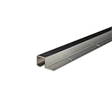 e-kanamono ステンレス壁面コーナー 16x16x3000mm ヘアライン仕上 ※工事用