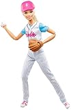 Mattel - Barbie Made To Move: Baseball Player, Blonde