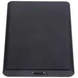 Hemobllo 1TB ポータブル外付けSSD - ミニ外付けソリッドステートドライブ USB 3.1 Type C 外付けSSD 高速データ転送 USB C 外付けハードドライブ PC ノートパソコン 携帯電話用 ブラック