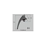 LIXIL メンテナンス部品 窓 サッシ用部品 錠 装飾窓 カムラッチ カムラッチハンドル ブロンズ 左[FNMB046] *製品色・形状等仕様変更になる場合があります*