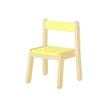 大和屋 ノスタ リトルチェア イエロー 軽量 3段までスタッキング