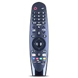 CLVIZCXOM AN-MR19BA 代用テレビリモコン 音声認識機能付き マジックリモコン 対応 2019 LG スマートマジック液晶 LCD OLEDテレビ (AN-MR19BA)