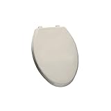 Church 380TCA 346 Elongated Toilet Seat with Cover, Linen by Bemis