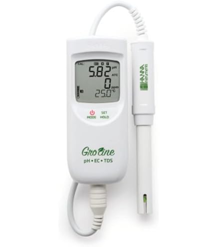 Amazon | ハンナ Soil Test 土壌ダイレクト EC/温度テスター HI98331N