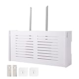 ピュアシーク ルーター収納壁掛け ルーター収納かわいい wifiボックス wi-fi収納 ルーター収納ボックス 収納 壁掛け 組み立て式