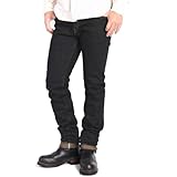 (鬼デニム) ONI DENIM 15oz. セルビッジ ストレッチデニム モカ リラックステーパード ジーンズ ワンウォッシュ ONI-122S-MOCA (31, ワンウォッシュ)