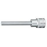 トネ(TONE) ロングヘキサゴンソケット 4H-08L 差込角12.7mm(1/2") 二面幅8mm