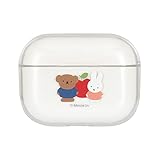 グルマンディーズ(Gourmandise) ミッフィー miffy and boris AirPods Proクリアケース miffy and boris MF-330A