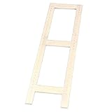 アイリスオーヤマ ラック 木製 ウッディラック 別売フレーム 幅35×高さ118.5cm クリア WOR-12F