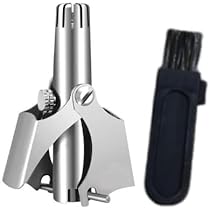 Amazon.co.jp: 鼻毛カッター 手動 エチケットカッター 簡単 水洗いOK