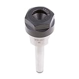 Flameer テーパ　コレットチャックホルダー　10種選択　CNCフライス盤　ツール　旋盤　ストレート　HSS　銀＋黒 - MTB1 ER20 M6