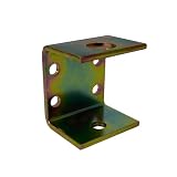 ダイドーハント アジャスター受け金具 コの字型 M8用 「1個」 (縦)50x(横)35mm 家具脚/機器/がたつき