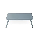 折りたたんで持ち運べるミニテーブル　　ブルー