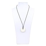 Bumkins Nixi Gemma Silicone Teething Necklace, Opal [並行輸入品]