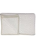 (カシウエア)kashwere ブランケット タオルケット ダイヤモンド柄 マイクロファイバー 毛布 [並行輸入品]