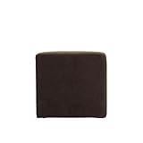 arne スツール 1人掛け チェアー ソファ 腰掛け 椅子 背もたれ無し Cube’s L52 ダークブラウン ファブリック 布張り