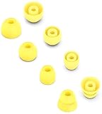 A-Focus イヤーピース イヤーチップ Beat s Flex イヤホン 用 シリコン製 4サイズ 4ペア ユズイエロー（Flex Yellow）