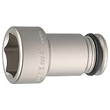 トネ(TONE) インパクト用ロングソケット 6NV-41L 差込角19.0mm(3/4") 二面幅41mm