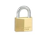 Master Lock 130D Solid Brass Padlock, 1-3/16-inch [並行輸入品]