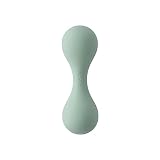 mushie シリコンベビーシェーカー ガラガラおもちゃ | 対象年齢3ヶ月以上 (ケンブリッジブルー)