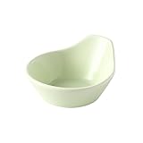 5ピース陶器小皿、薬味皿、万能タレ酢、薬味皿、おつまみ皿 (緑)